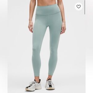 NWT lululemon wunder train 25” with pockets